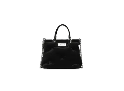 Maison Margiela Glam Slam Shopping Small Velvet "Black"