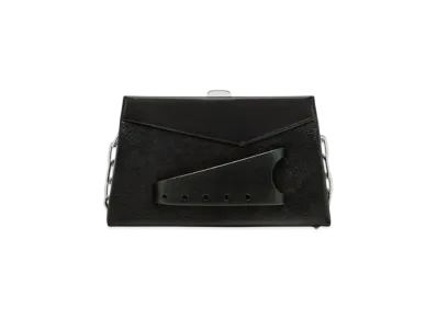 Maison Margiela Snatched Shoulder Clutch Bag Small "Black"