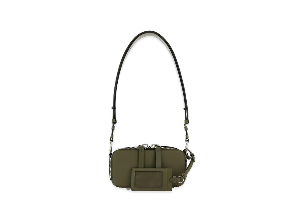Maison Margiela Women's Army Green Leather Shoulder Bag "Green"