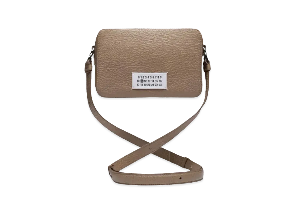 Maison Margiela Logo Crossbody Bag "Chamois"