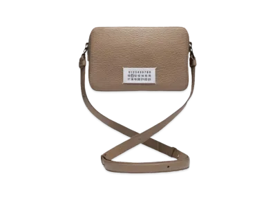 Maison Margiela Logo Crossbody Bag "Chamois"