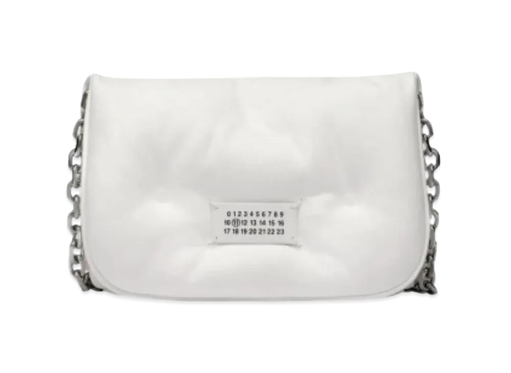 Maison Margiela Glam Slam Flap Small Shoulder Bag "White"