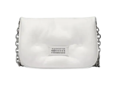 Maison Margiela Glam Slam Flap Small Shoulder Bag "White"