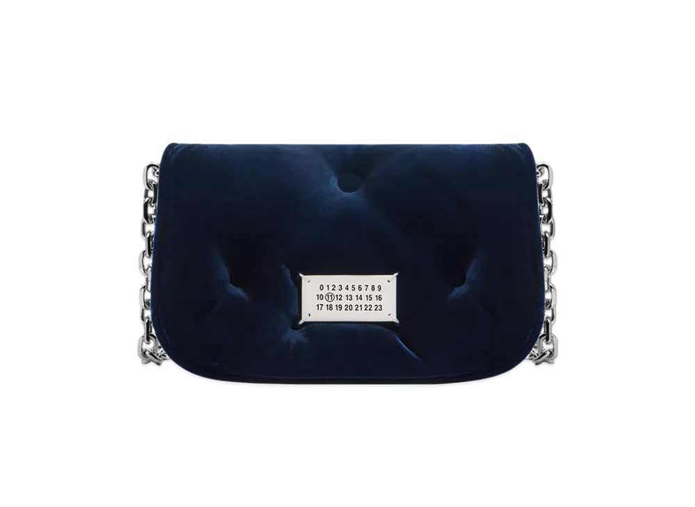 Maison Margiela Glam Slam Flap Small "Dark Blue"