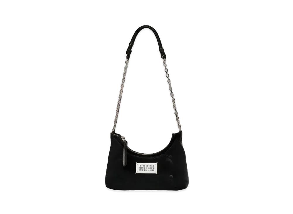 Maison Margiela Glam Slam hobo Micro Velvet "Black"