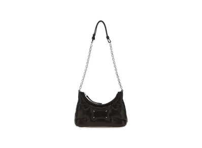Maison Margiela Women's Glam Slam Hobo Micro Shoulder Bag "Black"