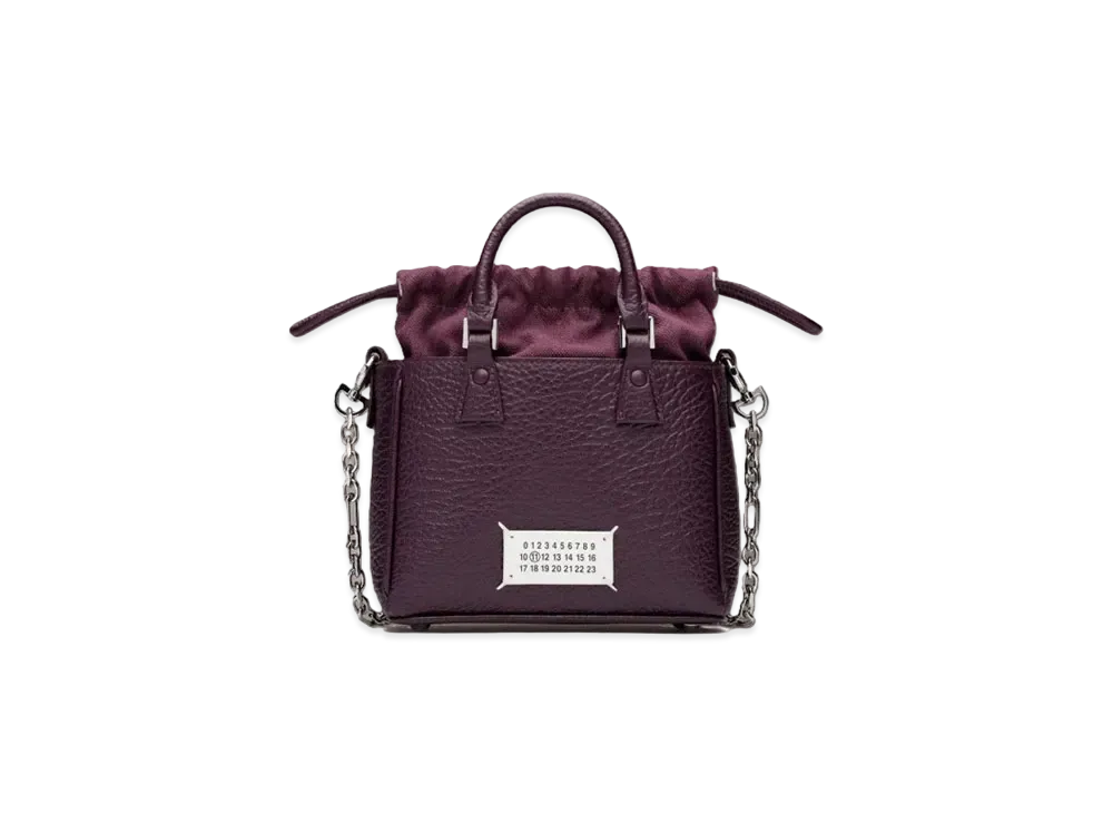 Maison Margiela 5AC Tote Bag "Merlot"