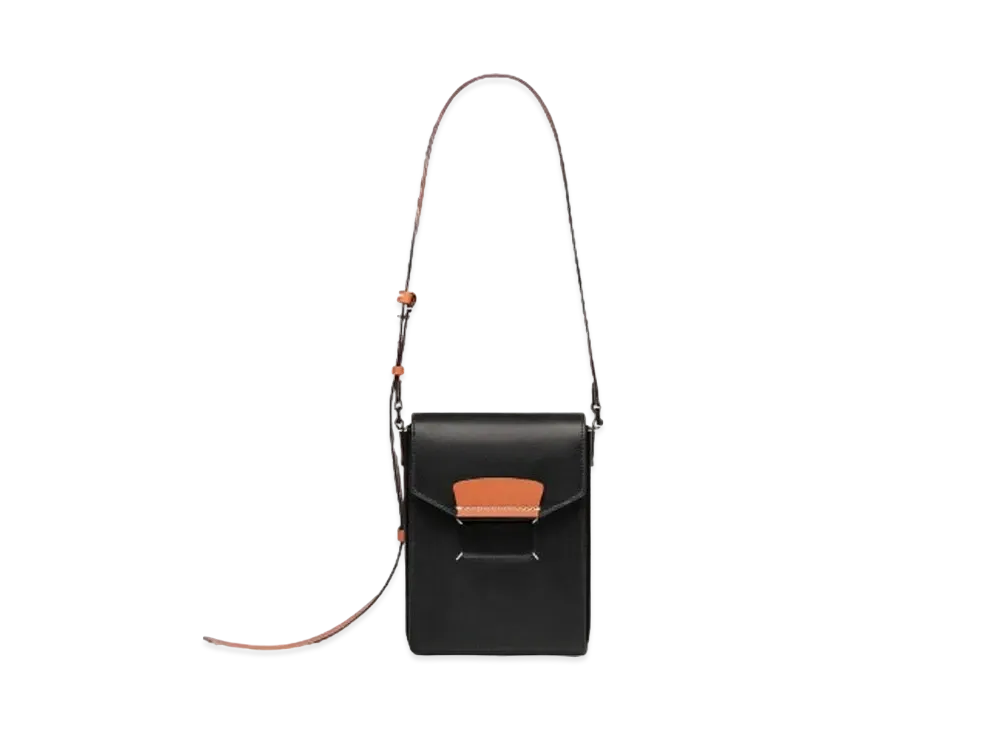 Maison Margiela Memory Of Camera Bag Vertical "Black/Tan"