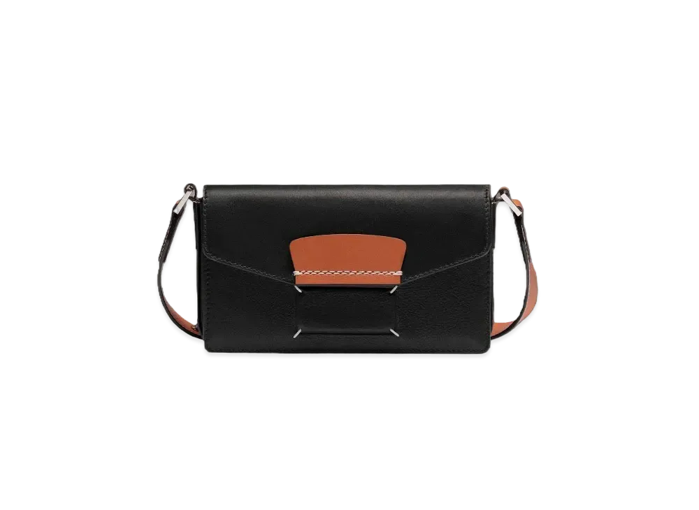 Maison Margiela Memory Of Camera Bag Horizontal "Black/Tan"