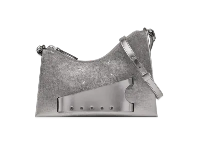 Maison Margiela Snatched Hobo Small "Metallic Gray"