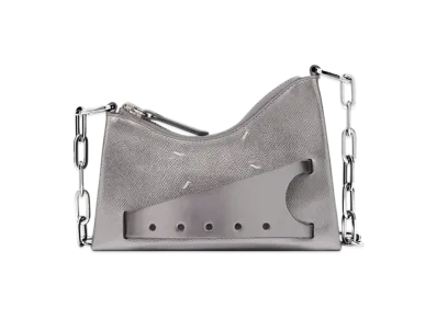 Maison Margiela Snatched Hobo Micro "Metallic Gray"