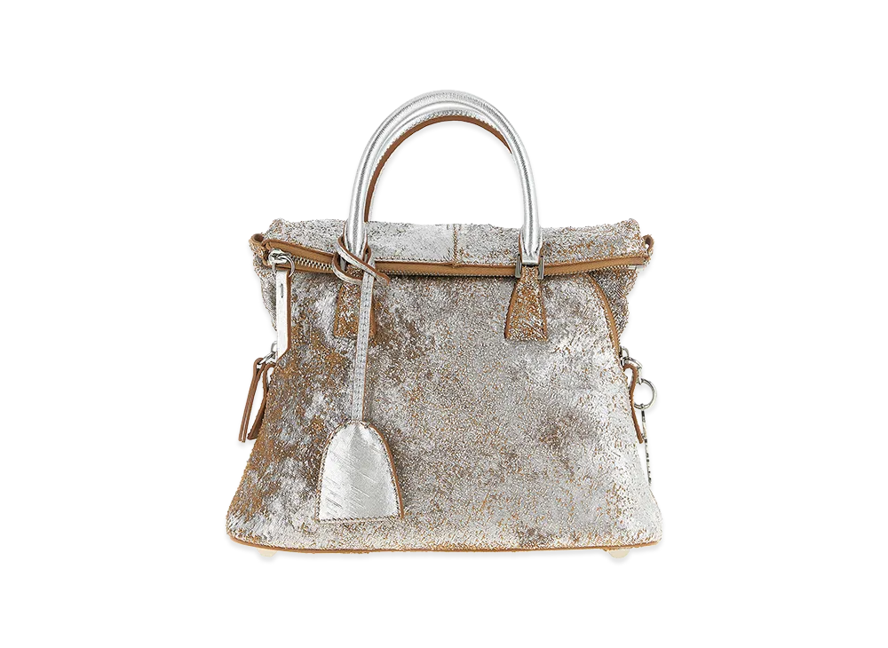 Maison Margiela Women's '5Ac Mini' Soft Bag "Silver"