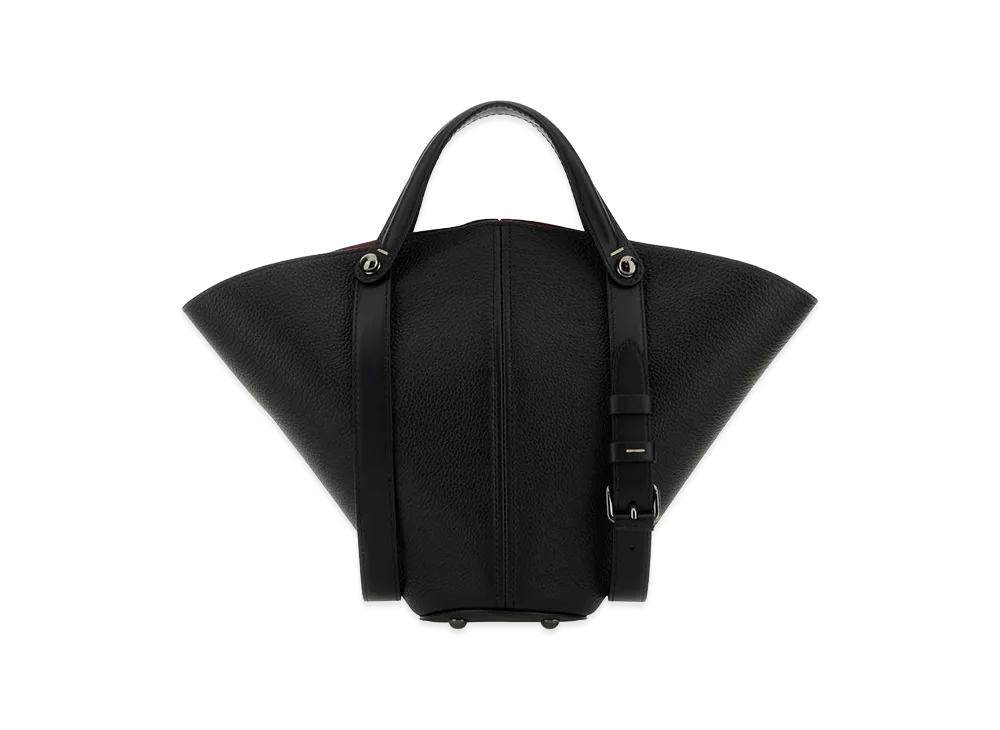 Maison Margiela Women's Leather Bucket Bag "Black"