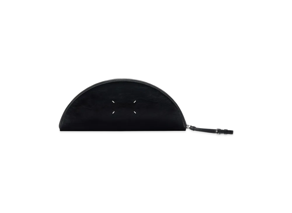 Maison Margiela Half Moon Leather Pouch "Black"