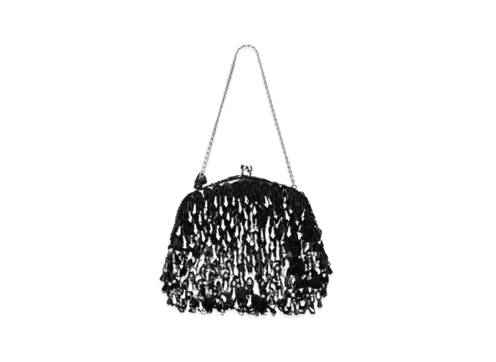 Maison Margiela Recicla Teardrop Bead Bag "Black"