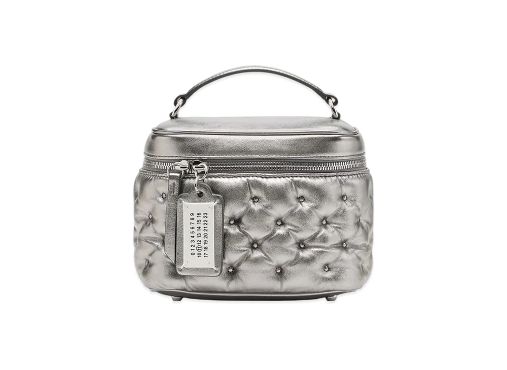 Maison Margiela Glam Slam Embroidered Vanity Bag "Metallic Gray"