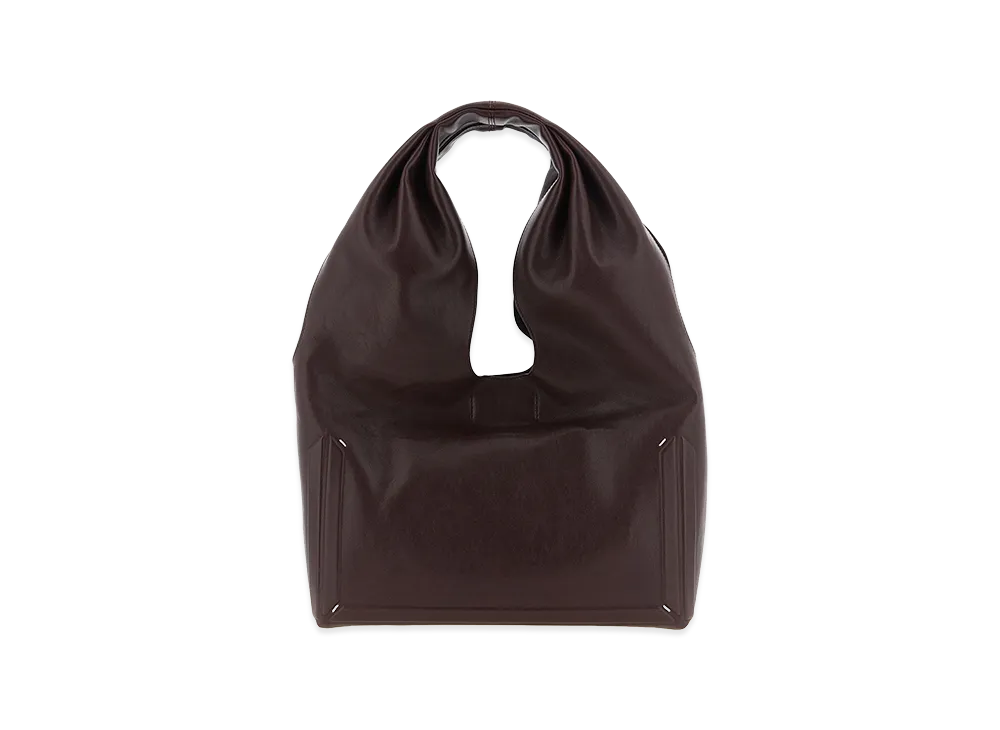 Maison Margiela Women's Box Bag Medium Shoulder Bag "Bordeaux"