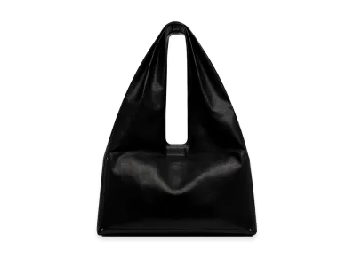 Maison Margiela Women's Leather Box XL Shopping Bag "Black"