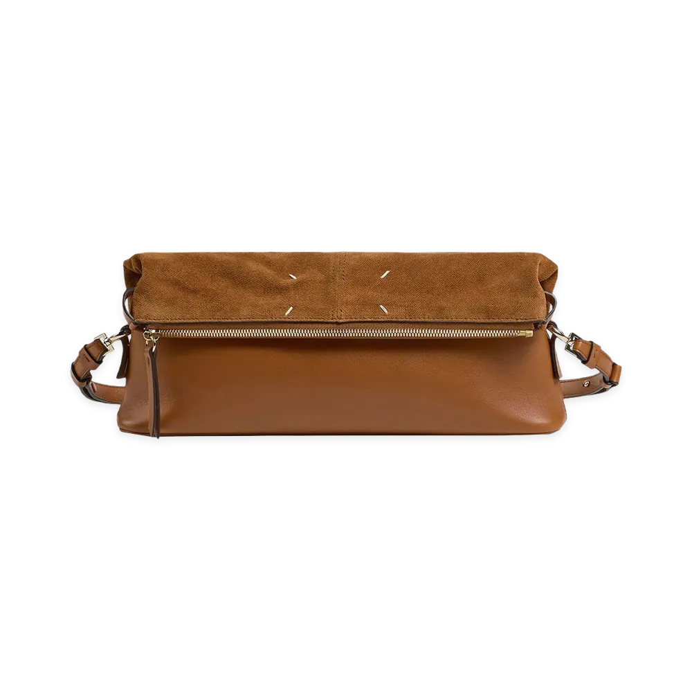 Maison Margiela Women's Borsa 5AC Soft Pouch "Cognac"