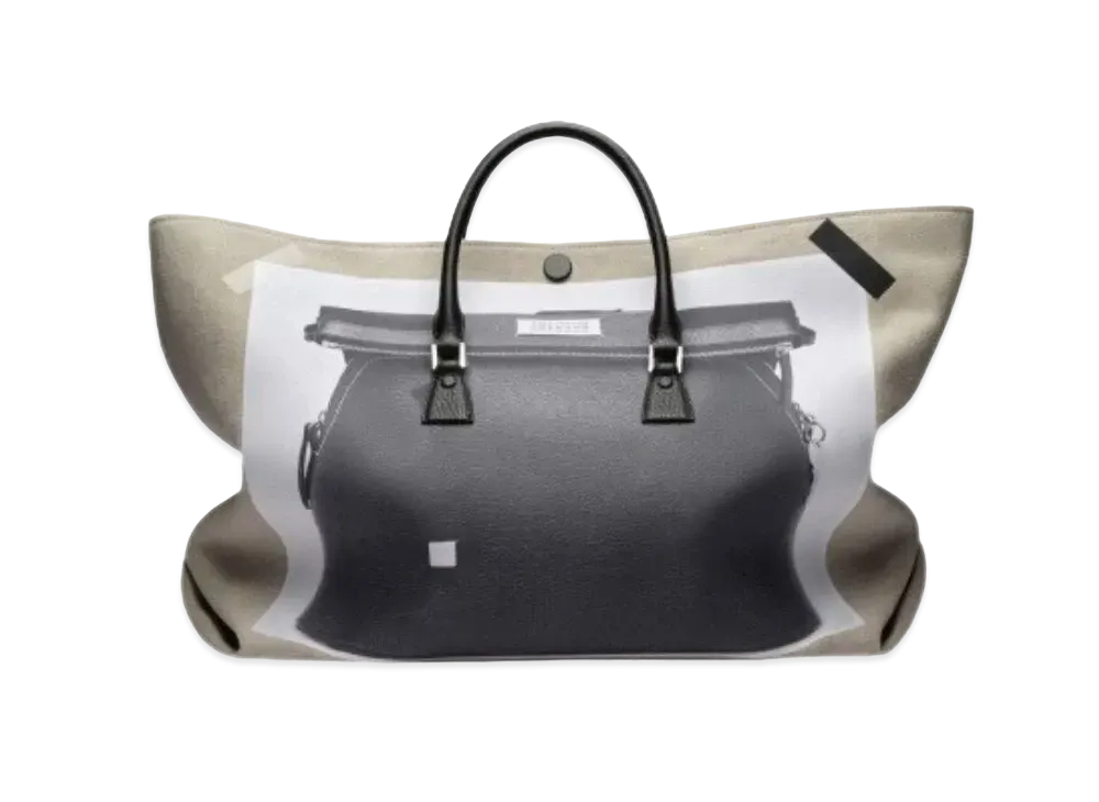 Maison Margiela Trompe Loeil 5AC Shopping Bag "Black"