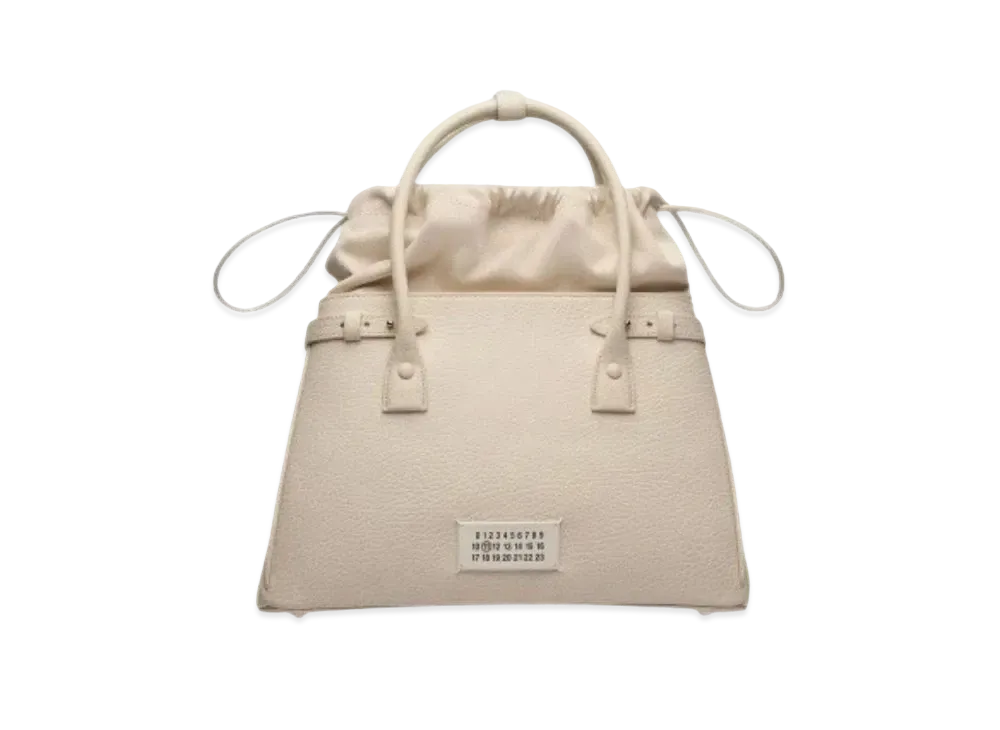 Maison Margiela 5AC Medium Drawstring Shoulder Bag "Gray"