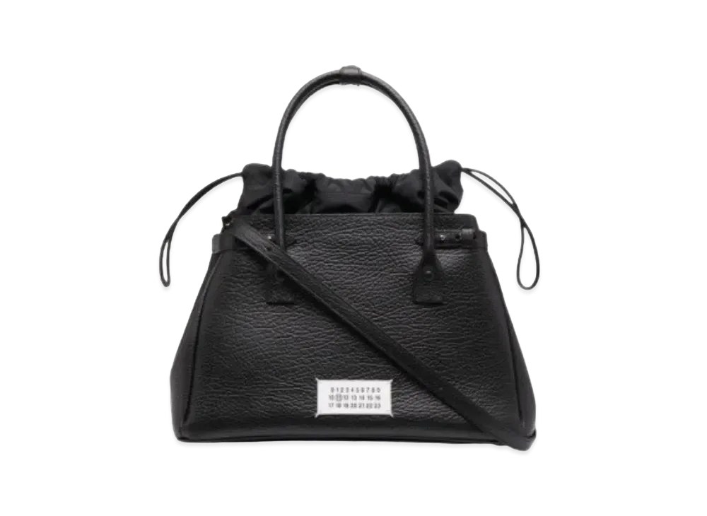 Maison Margiela 5AC Medium Drawstring Shoulder Bag "Black"