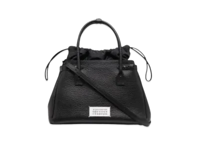 Maison Margiela 5AC Medium Drawstring Shoulder Bag "Black"