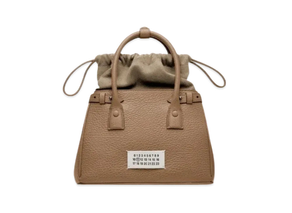 Maison Margiela 5AC Mini Drawstring Bag "Camel"