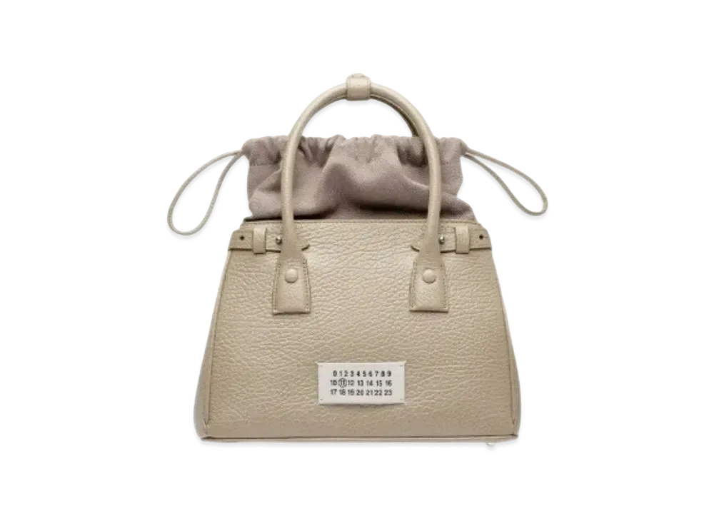 Maison Margiela 5AC Mini Drawstring Bag "Beige"