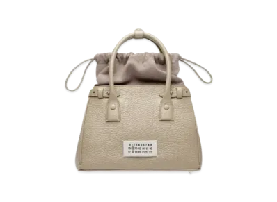 Maison Margiela 5AC Mini Drawstring Bag "Beige"