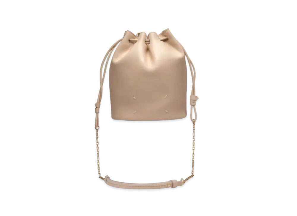 Maison Margiela Tabi Chain Bucket Bag "Almond"