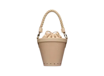 Maison Margiela Fire Small Bucket Bag "Almond"