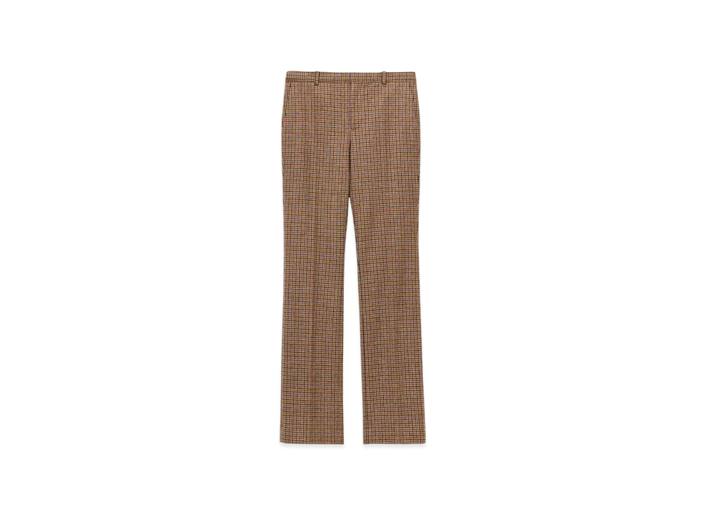 LOEWE x Howl's Moving Castle Tailored Trousers in Wool "Beige/Blue/Black"