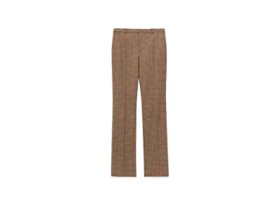 LOEWE x Howl's Moving Castle Tailored Trousers in Wool "Beige/Blue/Black"