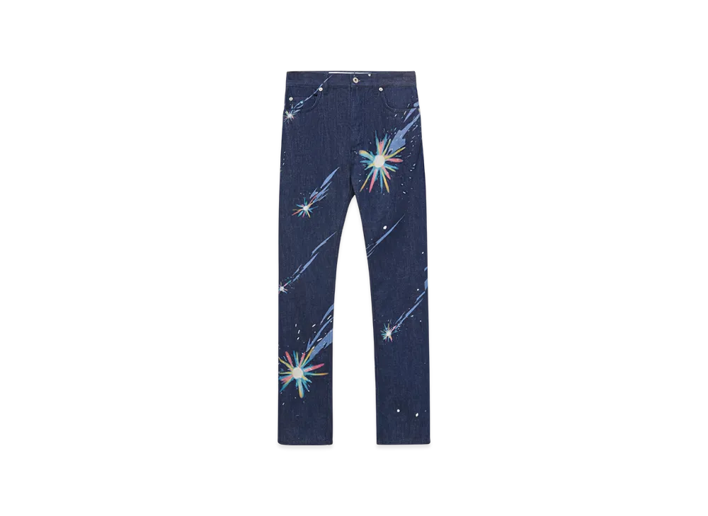 LOEWE x Howl's Moving Castle Magical Sky Jeans in Denim "Navy Blue"