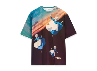 LOEWE x Howl's Moving Castle Sophie T-Shirt in Cotton "Multicolor"