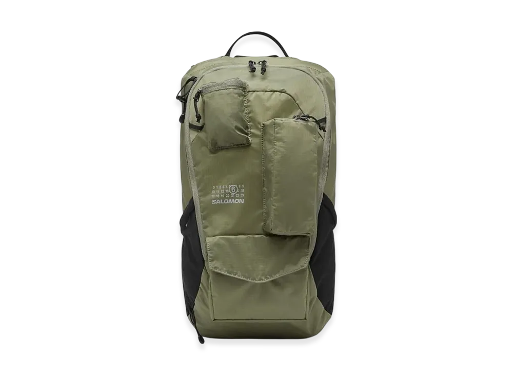 MM6 Maison Margiela x Salomon Numeric Nylon Backpack "Green"