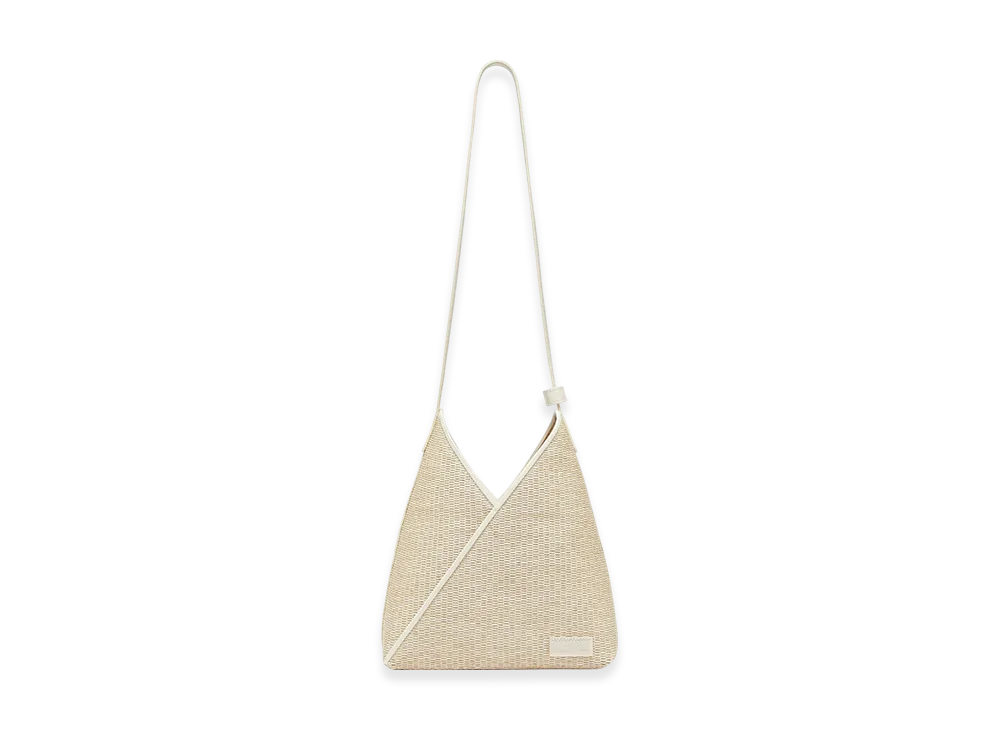 MM6 Maison Margiela Raffia Shoulder Bag "Brown"