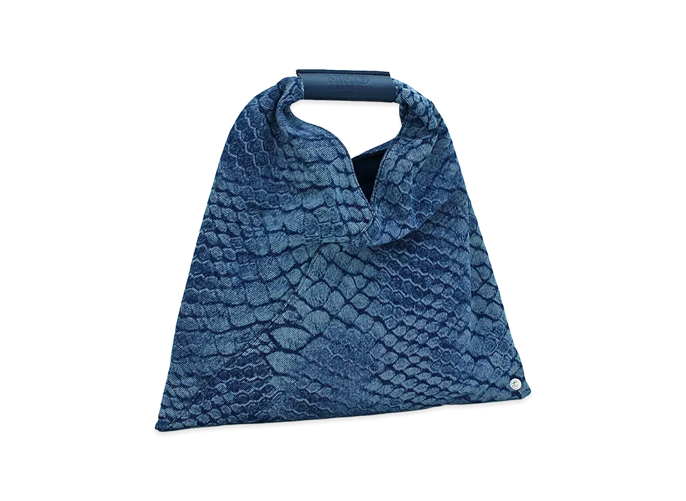 MM6 Maison Margiela Mini Tote Bag Triangle 2WAY Japanese "Blue"