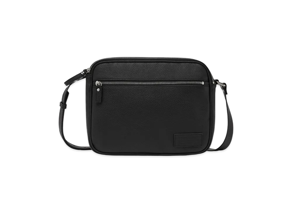 MM6 Maison Margiela Leather Messenger Bag "Black"