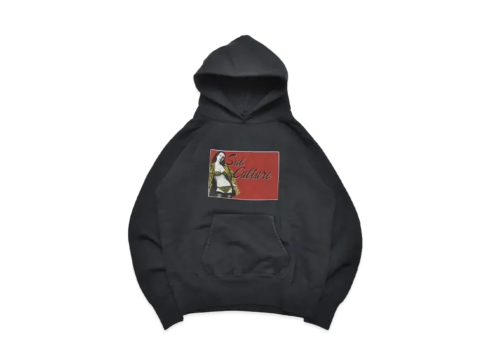 SubCulture Leopard Girl Hoodie "Black"