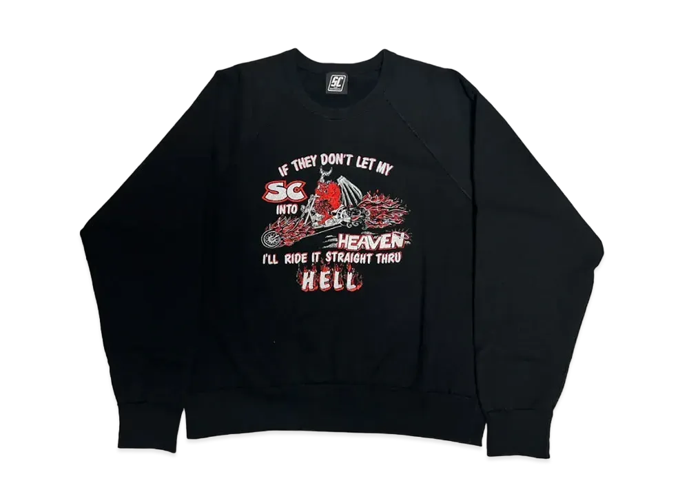 SubCulture Devil Crew Neck Sweat "Black"