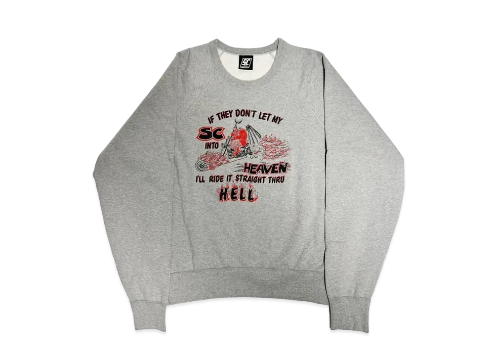 SubCulture Devil Crew Neck Sweat "Gray"