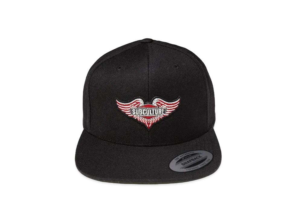 SubCulture Snapbackcap "Black/Red"