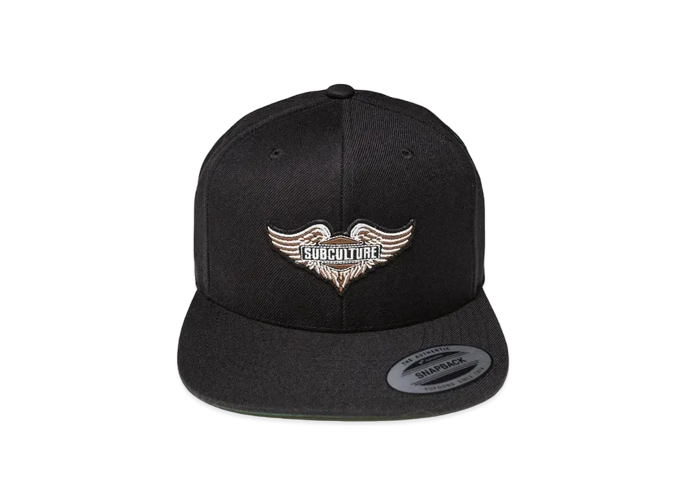SubCulture Snapbackcap "Black/Brown"