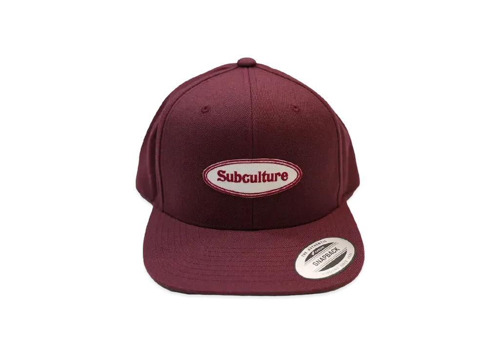 SubCulture Snapbackcap "Burgundy"