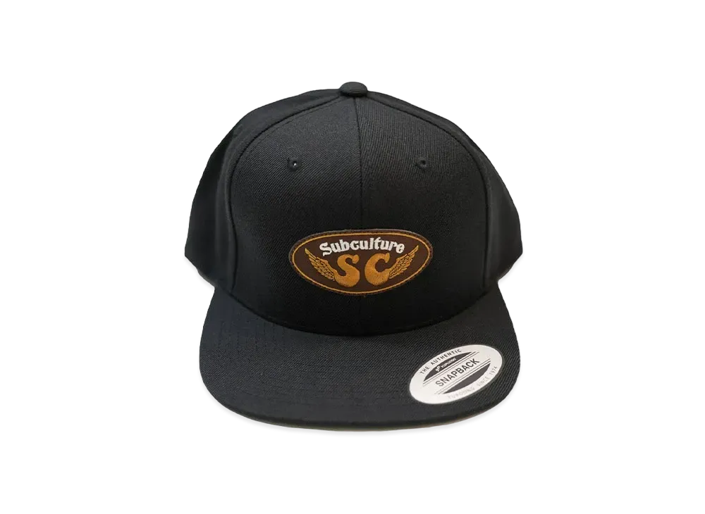 SubCulture Logo Snapbackcap "Black"