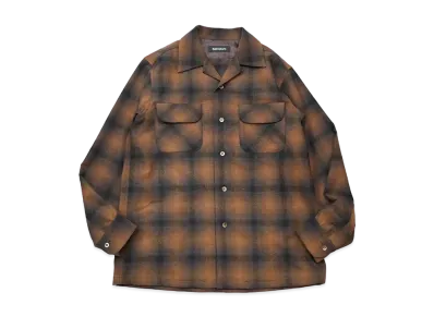 SubCulture Wool Check Shirt "Brown"