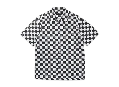 SubCulture Checkered Flag Shirt "Black/White"