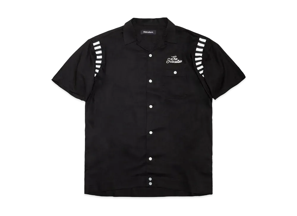SubCulture Bowling Shirt "Black"
